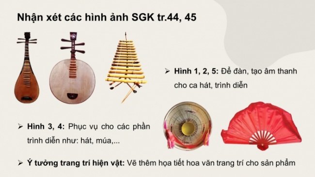 Soạn giáo án điện tử Mĩ thuật 8 CTST (bản 2) Bài 10: Tạo dáng và trang trí hiện vật