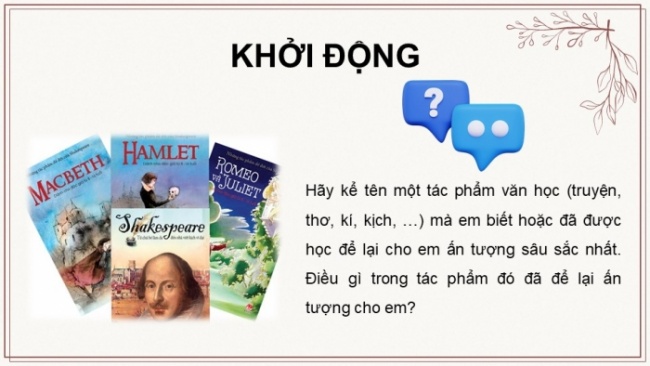 Soạn giáo án điện tử Ngữ văn 8 CD Bài 9 Viết: Viết bài nghị luận phân tích một tác phẩm kịch