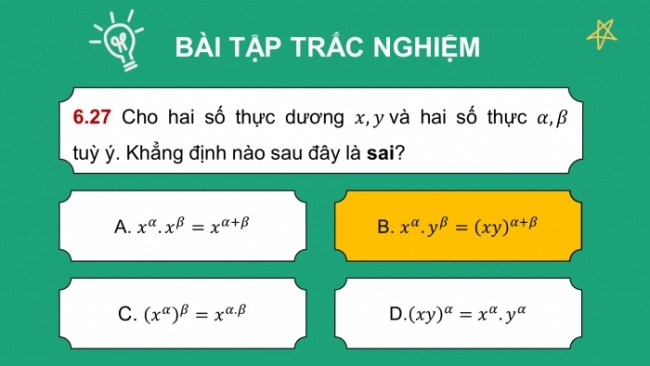 Soạn giáo án điện tử toán 11 KNTT: Bài tập cuối chương 6