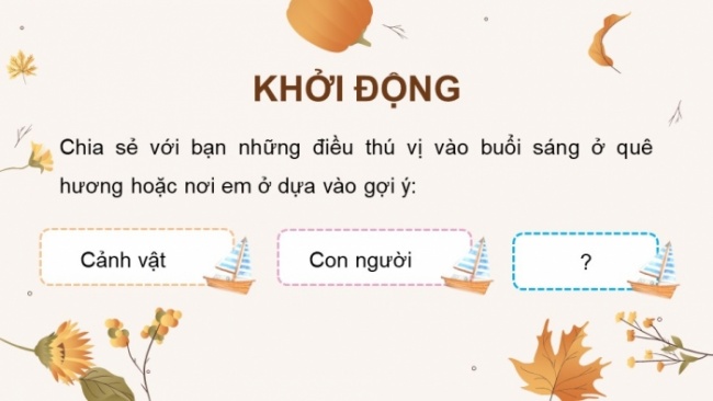 Soạn giáo án điện tử tiếng việt 4 CTST CĐ 6 Bài 4 Đọc: Buổi sáng ở Hòn Gai