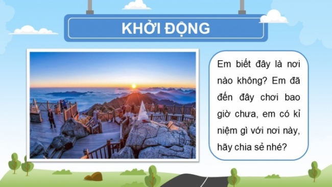 Soạn giáo án điện tử tiếng việt 4 cánh diều Bài 17 Đọc 2: Đường đi Sa Pa