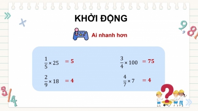 Soạn giáo án điện tử toán 4 cánh diều Bài 83: Luyện tập