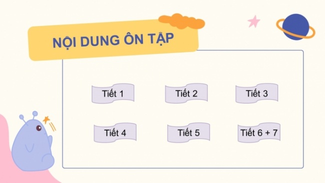 Soạn giáo án điện tử tiếng việt 4 CTST: Ôn tập học kì I