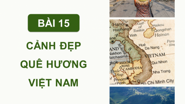 Soạn giáo án điện tử mĩ thuật 4 cánh diều Bài 15: Cảnh đẹp quê hương