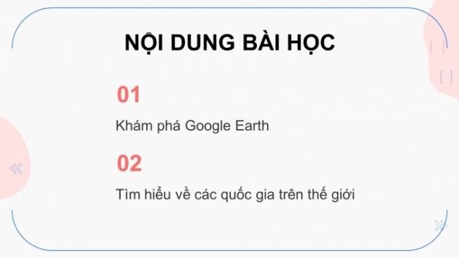 Soạn giáo án điện tử tin học 4 cánh diều Chủ đề lựa chọn 1 bài 2: Máy tính giúp em tìm hiểu về các quốc gia