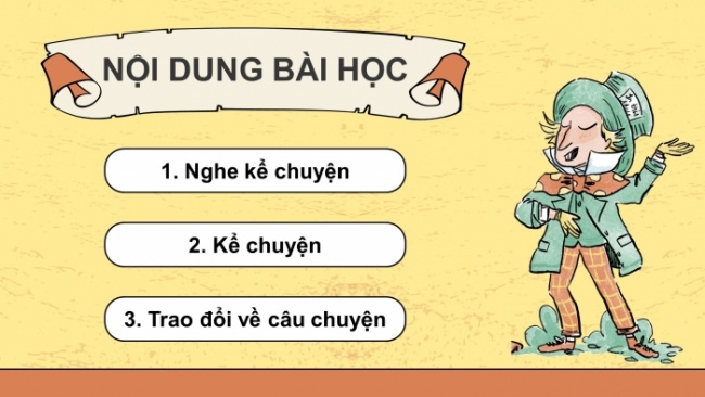 Soạn giáo án điện tử tiếng việt 4 cánh diều Bài 17 Nói và nghe 1: Kể chuyện: Gu-li-vơ ở xứ sở tí hon