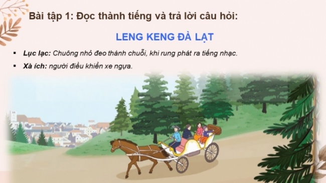 Soạn giáo án điện tử tiếng việt 4 CTST: Ôn tập giữa kì 2