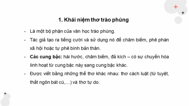 Soạn giáo án điện tử Ngữ văn 8 CTST Bài 10: Ôn tập