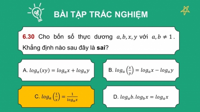 Soạn giáo án điện tử toán 11 KNTT: Bài tập cuối chương 6