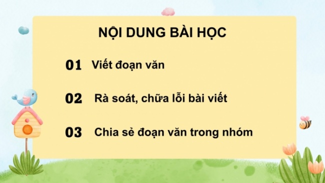 Soạn giáo án điện tử tiếng việt 4 CTST CĐ 4 Bài 7 Viết: Luyện tập viết đoạn văn nêu lí do thích một câu chuyện