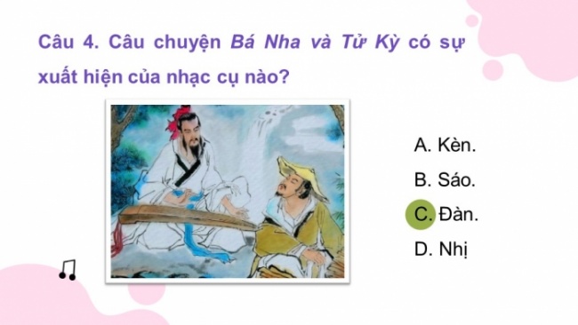 Soạn giáo án điện tử âm nhạc 4 cánh diều Tiết 34: Ôn tập