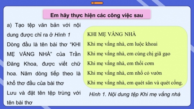 Soạn giáo án điện tử tin học 4 cánh diều Chủ đề E2 Bài 7: Thực hành tổng hợp chủ đề 