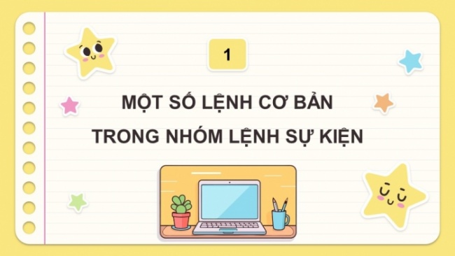 Soạn giáo án điện tử tin học 4 cánh diều Chủ đề F bài 2: Tạo chương trình Scratch đầu tiên