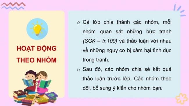 Soạn giáo án điện tử HĐTN 4 cánh diều Tuần 35 : Phòng tránh bị xâm hại thể chất