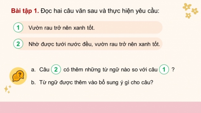 Soạn giáo án điện tử tiếng việt 4 CTST CĐ 7 Bài 5 Luyện từ và câu: Trạng ngữ