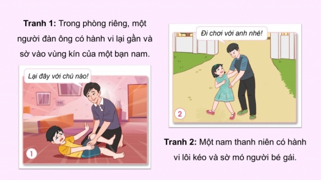 Soạn giáo án điện tử HĐTN 4 cánh diều Tuần 35 : Phòng tránh bị xâm hại thể chất