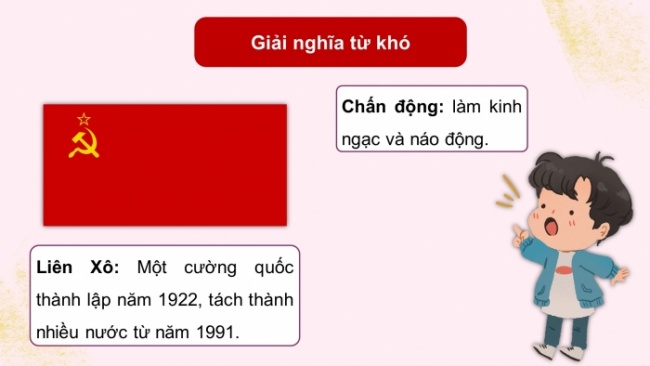 Soạn giáo án điện tử tiếng việt 4 cánh diều Bài 18 Đọc 5: Nụ cười Ga-ga-rin