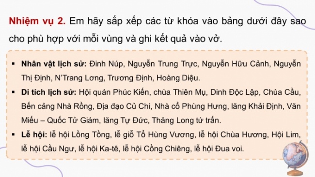 Soạn giáo án điện tử lịch sử và địa lí 4 cánh diều: Ôn tập cuối năm học