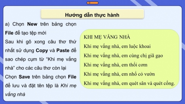 Soạn giáo án điện tử tin học 4 cánh diều Chủ đề E2 Bài 7: Thực hành tổng hợp chủ đề 