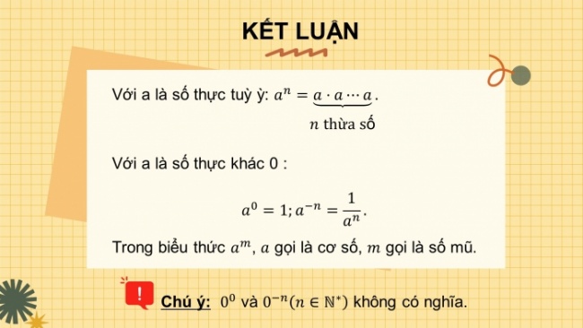 Soạn giáo án điện tử toán 11 KNTT Bài 18: Luỹ thừa với số mũ thực