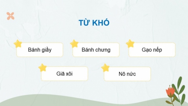 Soạn giáo án điện tử tiếng việt 4 CTST CĐ 6 Bài 1 Đọc: Sự tích bánh chưng, bánh giầy