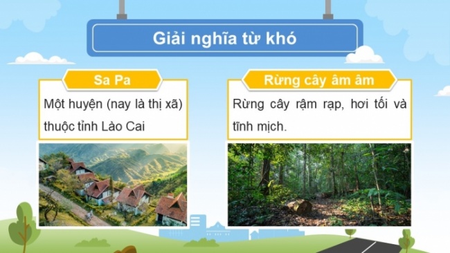 Soạn giáo án điện tử tiếng việt 4 cánh diều Bài 17 Đọc 2: Đường đi Sa Pa