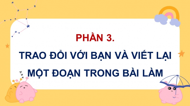 Soạn giáo án điện tử tiếng việt 4 CTST CĐ 8 Bài 2 Viết: Trả bài văn miêu tả con vật