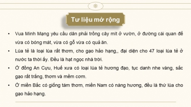 Soạn giáo án điện tử Lịch sử 8 CD Bài 15: Việt Nam nửa đầu thế kỉ XIX (Phần 2)