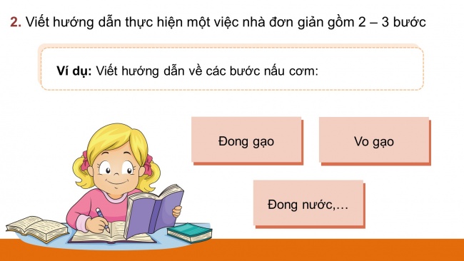 Soạn giáo án điện tử tiếng việt 4 CTST CĐ 8 Bài 5 Viết: Viết hướng dẫn thực hiện một công việc