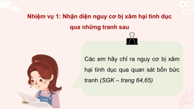 Soạn giáo án điện tử HĐTN 4 CTST bản 2 Tuần 23: HĐGDTCĐ - Nguy cơ và cách phòng tránh bị xâm hại tình dục