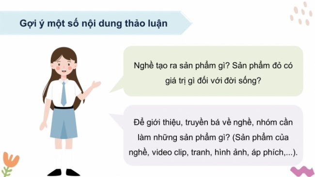 Soạn giáo án điện tử HĐTN 4 CTST bản 2 Tuần 33: HĐGDTCĐ - Sản phẩm nghề truyền thống