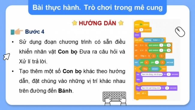 Soạn giáo án điện tử Tin học 8 CD Chủ đề F Bài 7: Thực hành tổng hợp