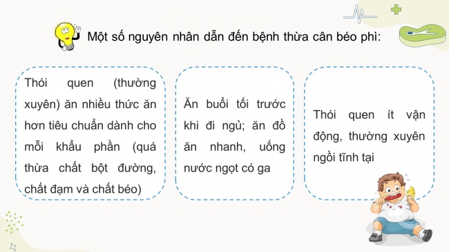 Soạn giáo án điện tử khoa học 4 KNTT Bài 25: Một số bệnh liên quan đến dinh dưỡng