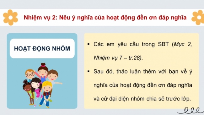 Soạn giáo án điện tử HĐTN 4 CTST bản 2 Tuần 15: HĐGDTCĐ - Hoạt động đền ơn đáp nghĩa tại địa phương