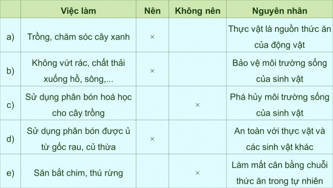 Soạn giáo án điện tử khoa học 4 KNTT Bài 31: Ôn tập chủ đề sinh vật và môi trường