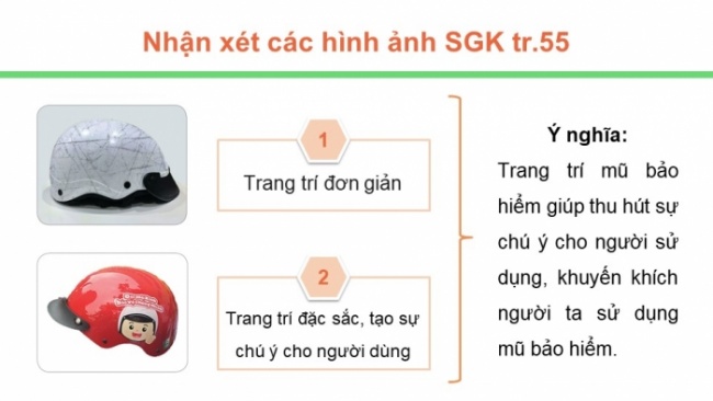 Soạn giáo án điện tử Mĩ thuật 8 CD Bài 13: Thiết kế và trang trí đồ dùng