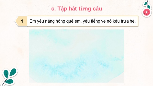 Soạn giáo án điện tử âm nhạc 4 KNTT Tiết 31: Hát: Em yêu mùa hè quê em