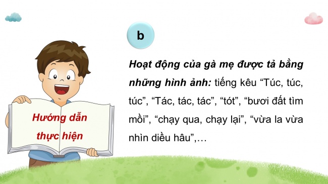 Soạn giáo án điện tử tiếng việt 4 CTST CĐ 7 Bài 5 Viết: Luyện tập viết đoạn văn cho bài văn miêu tả con vật