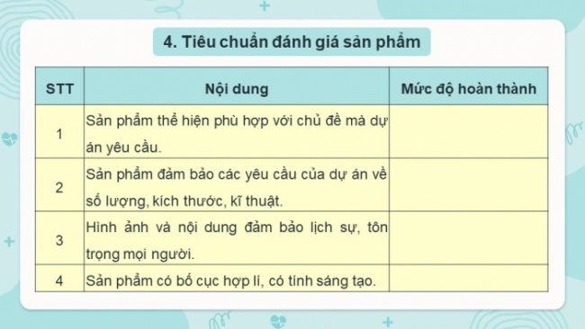 Soạn giáo án điện tử Tin học 8 CD Chủ đề E3 Bài 8: Tạo sản phẩm theo nhóm