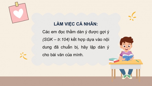 Soạn giáo án điện tử tiếng việt 4 KNTT Bài 22 Viết: Lập dàn ý cho bài văn miêu tả cây cối