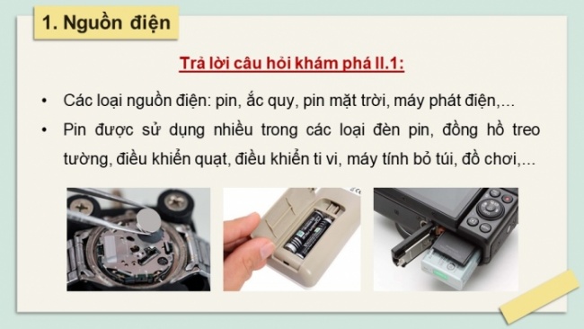 Soạn giáo án điện tử Công nghệ 8 CD Bài 12: Cấu trúc chung của mạch điện