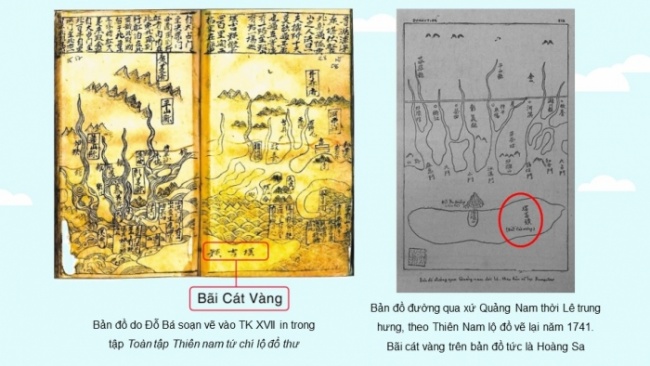 Soạn giáo án điện tử lịch sử 11 CTST Bài 13: Việt Nam và Biển Đông (Phần 2)