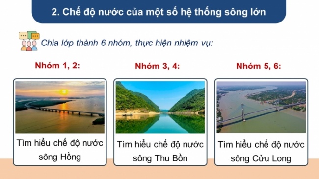 Soạn giáo án điện tử Địa lí 8 CD Bài 7: Thuỷ văn Việt Nam