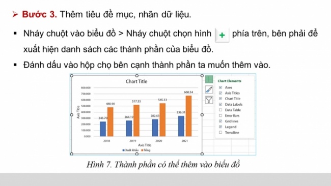 Soạn giáo án điện tử Tin học 8 CD Chủ đề E1 Bài 4: Thực hành tạo biểu đồ