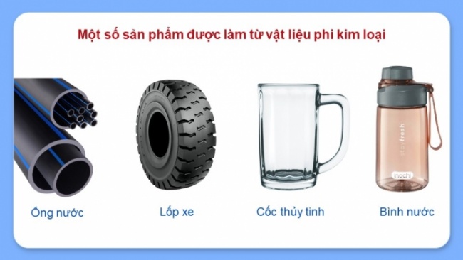 Soạn giáo án điện tử Công nghệ 8 CD Bài 6: Vật liệu cơ khí