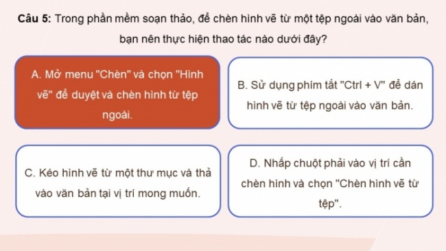 Soạn giáo án điện tử Tin học 8 CD Chủ đề E2 Bài 5: Thực hành tổng hợp