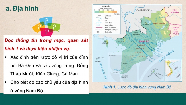 Soạn giáo án điện tử lịch sử và địa lí 4 KNTT Bài 24: Thiên nhiên vùng Nam Bộ