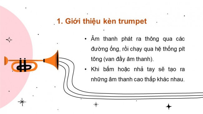 Soạn giáo án điện tử âm nhạc 4 KNTT Tiết 29: Ôn bài hát: Miền quê em; Thường thức âm nhạc: Kèn trôm-pét (trumpet); Nghe nhạc: Khúc nhạc mở đầu (U-ve-tu-