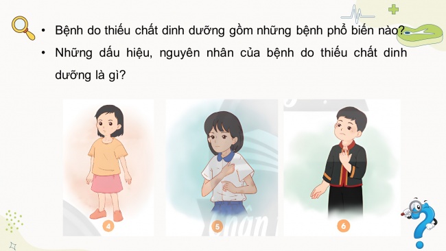 Soạn giáo án điện tử khoa học 4 CTST Bài 27: Một số bệnh liên quan đến dinh dưỡng