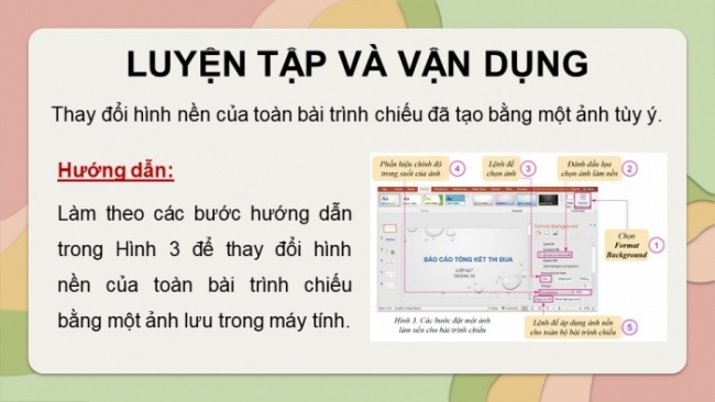 Soạn giáo án điện tử Tin học 8 CD Chủ đề E2 Bài 7: Thực hành sử dụng bản mẫu